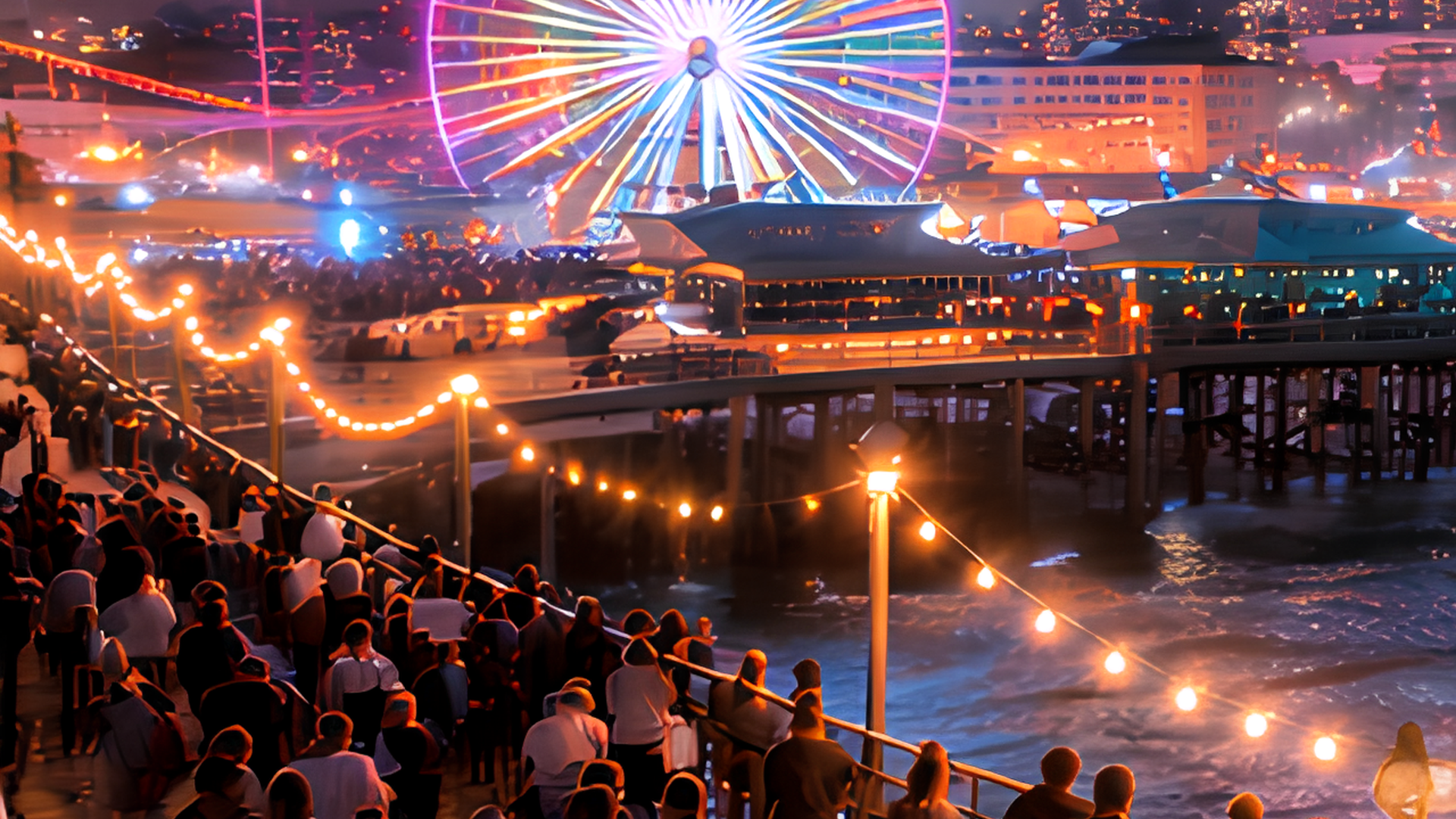 Aura Wallpaper - 2026 Fireworks (Full HD)