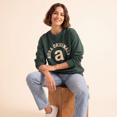 (V6) Aura Originals Club Crewneck