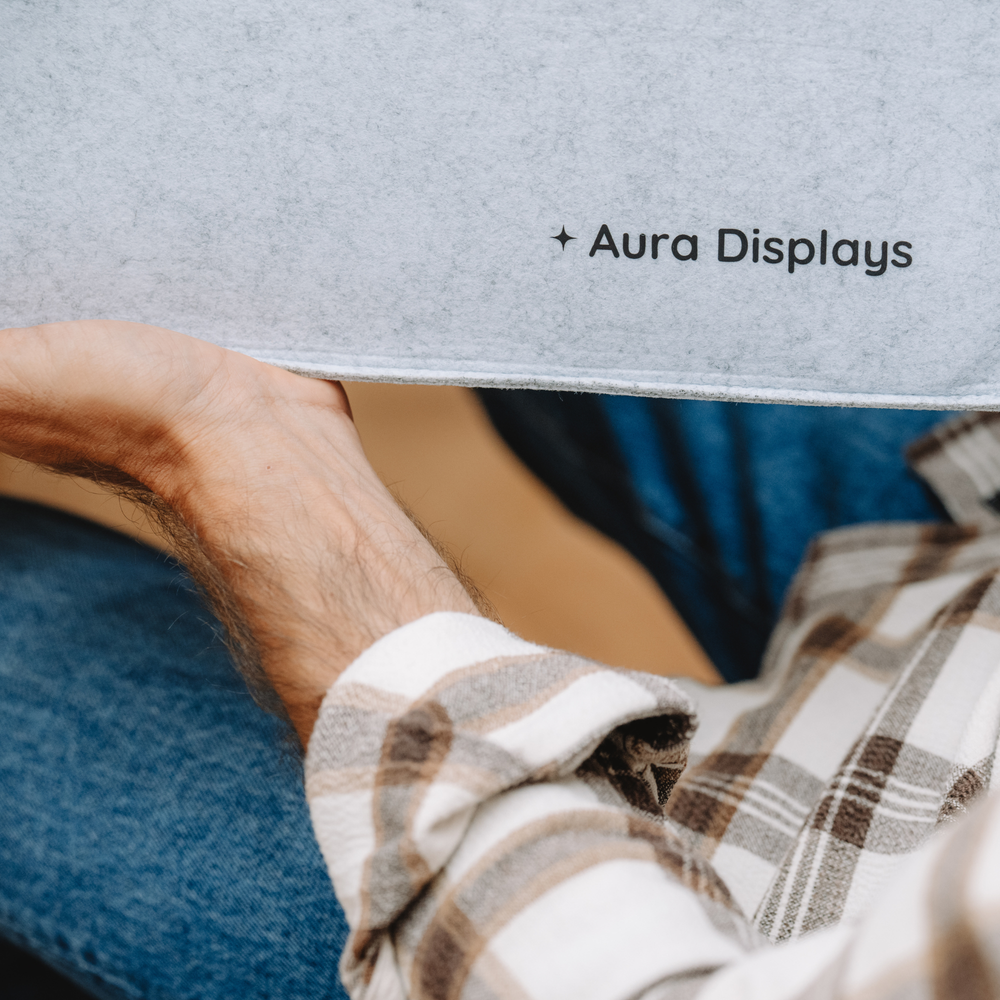Felt Sleeve for Laptop & Portable Monitor – Aura